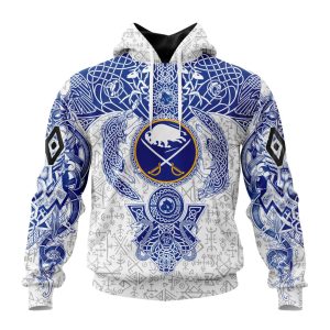 Personalized NHL Buffalo Sabres Special Norse Viking Symbols Unisex Pullover Hoodie