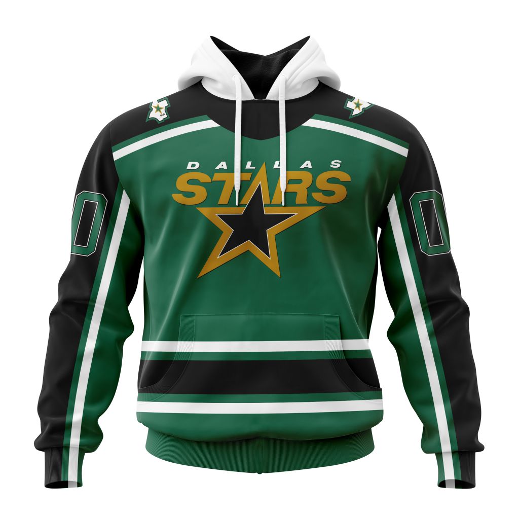 Personalized-NHL-Dallas-Stars-Special-Reverse-Retro-Redesign-Unisex-Pullover-Hoodie Personalized NHL Dallas Stars Special Reverse Retro Redesign Unisex Pullover Hoodie