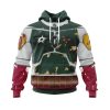 Personalized NHL Dallas Stars X Boba Fett's Armor Unisex Pullover Hoodie