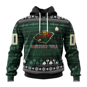 Personalized NHL Minnesota Wild Special Star Trek Design Unisex Pullover Hoodie