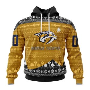 Personalized NHL Nashville Predators Special Star Trek Design Unisex Pullover Hoodie