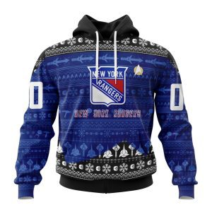 Personalized NHL New York Rangers Special Star Trek Design Unisex Pullover Hoodie