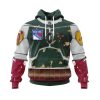 Personalized NHL New York Rangers X Boba Fett's Armor Unisex Pullover Hoodie