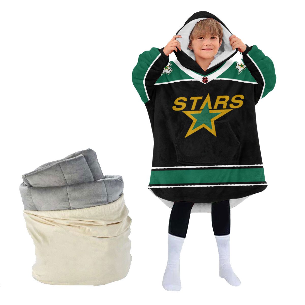 Personalized-NHL-Reverse-Retro-jerseys-Dallas-Stars-Oodie-Blanket-Hoodie-Wearable-Blanket-4