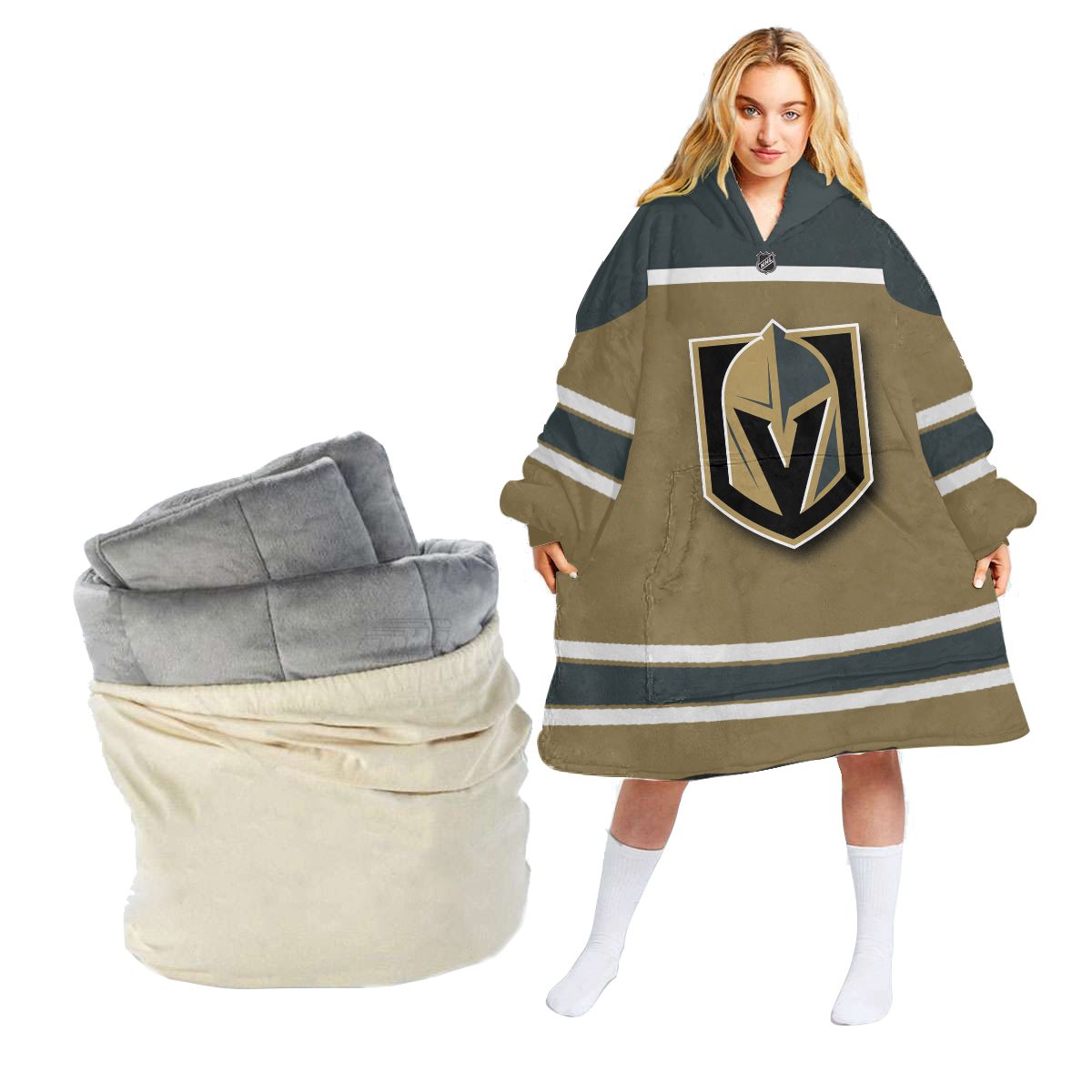 Personalized-Vegas-Golden-Knights-Retro-Reverse-Oodie-Blanket-Hoodie-Wearable-Blanket-1