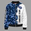 Tennessee Titans Camouflage Blue Bomber Jacket TBJ4798