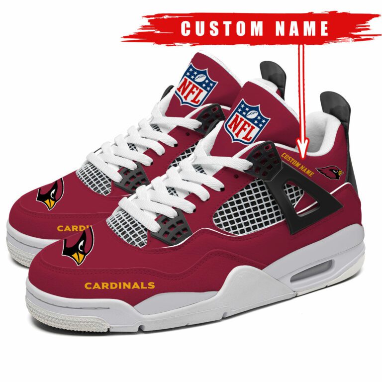 Arizona-Cardinals-NFL-Premium-Jordan-4-Sneaker-Personalized-Name-Shoes-JD4709-2