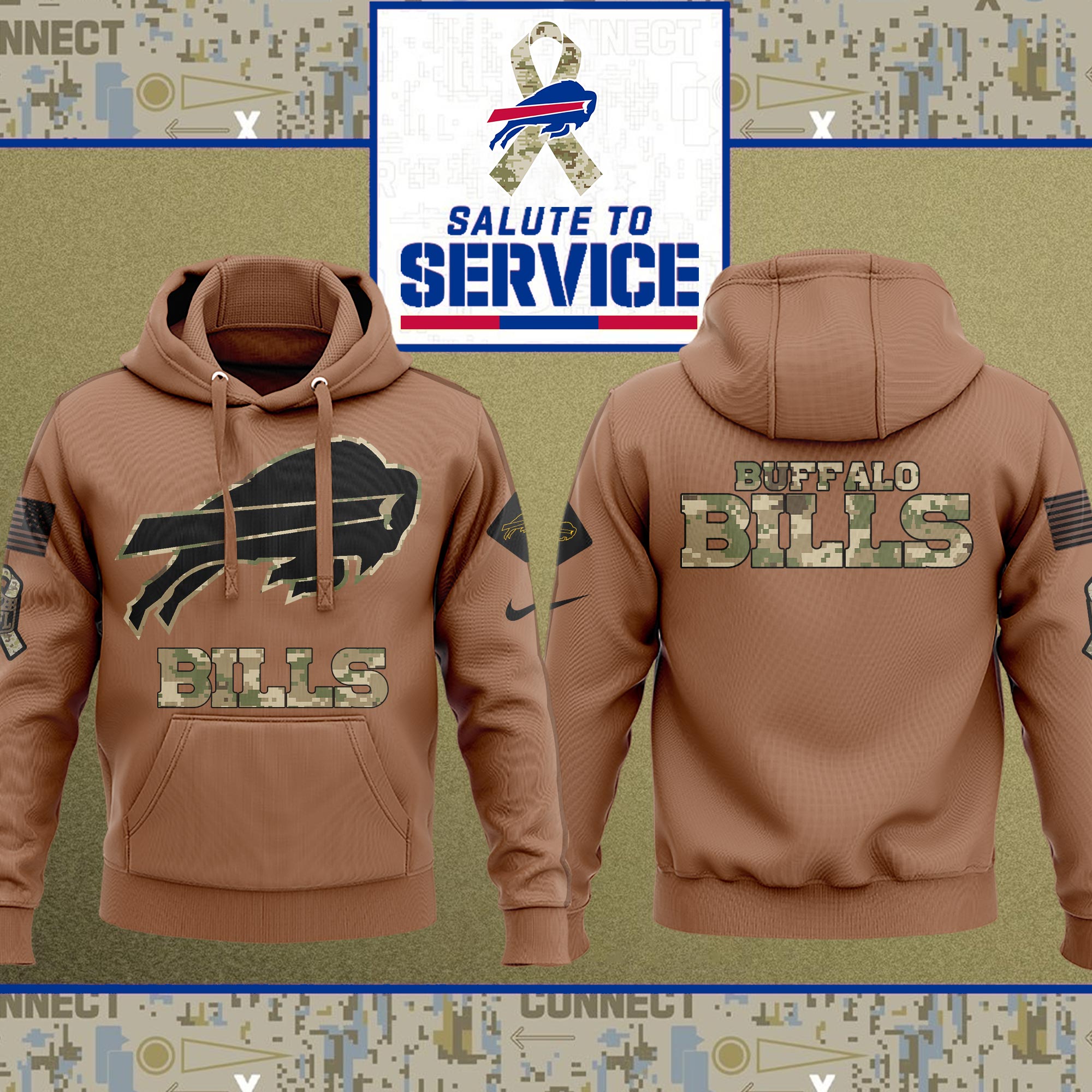 Buffalo-Bills-NFL-Salute-To-Service-2023-Veteran-New-Logo-3D-Hoodie-HSL1068 Buffalo Bills NFL Salute To Service 2023 Veteran New Logo 3D Hoodie HSL1068