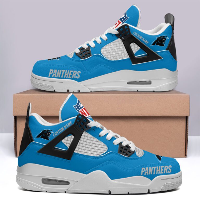 Carolina-Panthers-NFL-Premium-Jordan-4-Sneaker-Personalized-Name-Shoes-JD4717-2
