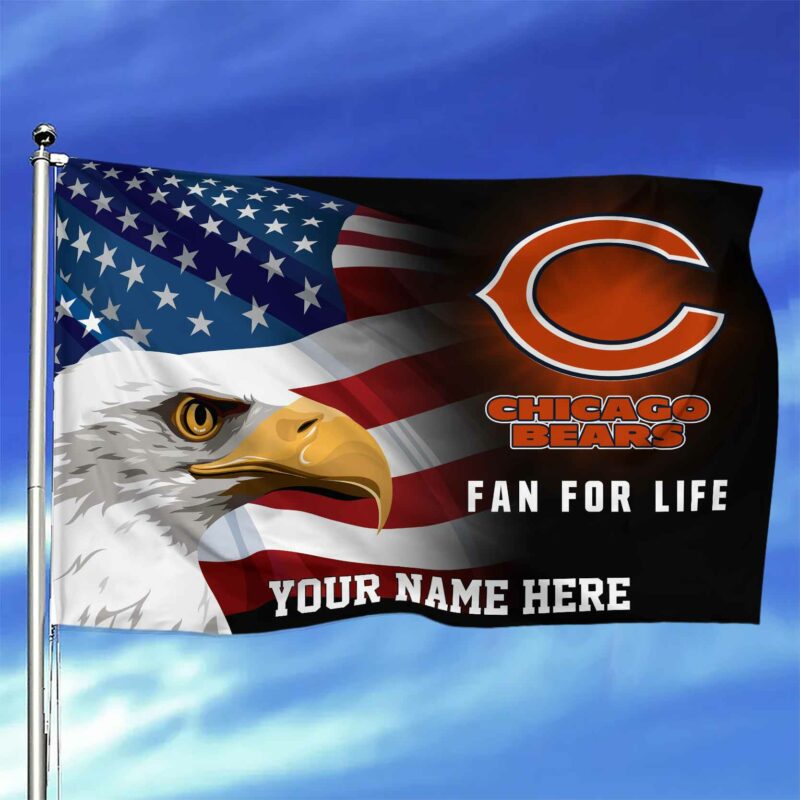 Chicago-Bears-NFL-Fly-Flag-Outdoor-Flag-FI509 Chicago Bears NFL Fly Flag Outdoor Flag FI509