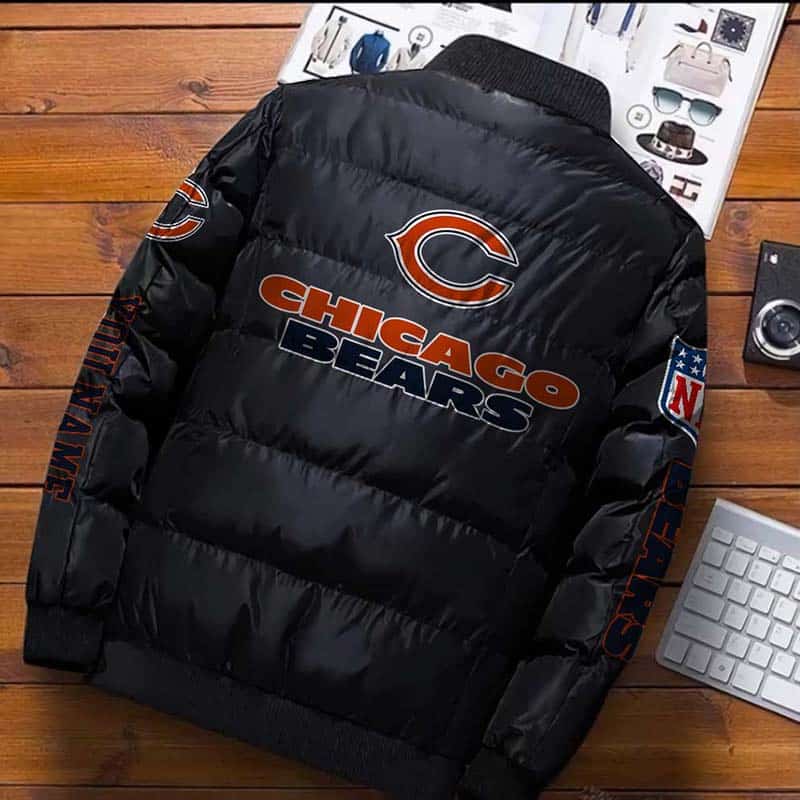 Chicago-Bears-NFL-Premium-Puffer-Down-Jacket-Personalized-Name-1