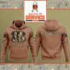 Cincinnati Bengals NFL Salute To Service 2023 Veteran New Logo 3D Hoodie HSL1071