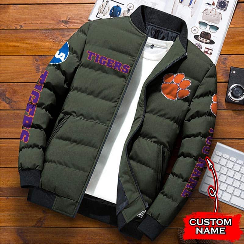 Clemson-Tigers-NCAA-Premium-Puffer-Down-Jacket-Personalized-Name-2