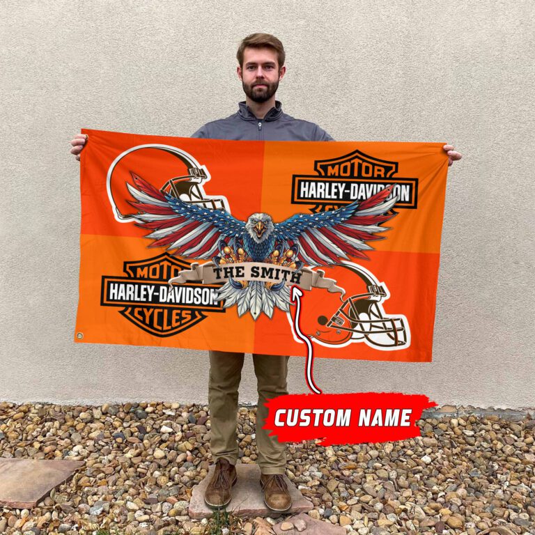 Cleveland-Browns-NFL-Harley-Davidson-Fly-Flag-Outdoor-Flag-FI455-1