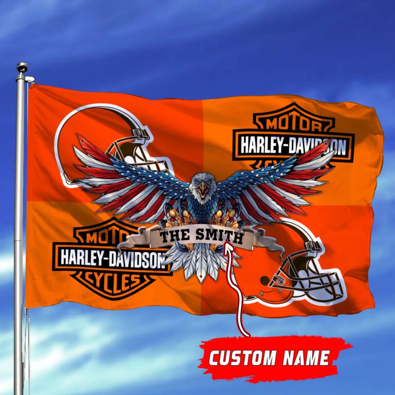 Cleveland-Browns-NFL-Harley-Davidson-Fly-Flag-Outdoor-Flag-FI455-2