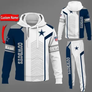 Dallas Cowboys NFL Premium Sport 3D Hoodie & Jogger Personalized Name CHJ1416