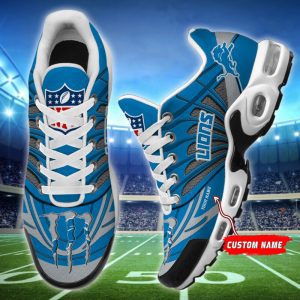 Detroit Lions NFL Air Max Plus TN Sport Shoes  TN1493