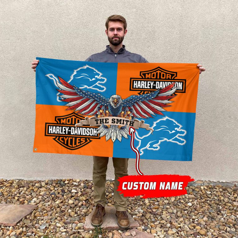 Detroit-Lions-NFL-Harley-Davidson-Fly-Flag-Outdoor-Flag-FI461-1