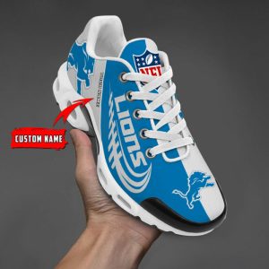 Detroit Lions Personalized NFL Half Color Air Max Plus TN Shoes TN1301