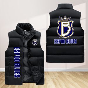Espoo Blues Sleeveless Down Jacket Sleeveless Vest