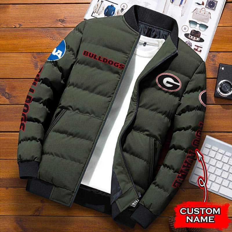 Georgia-Bulldogs-NCAA-Premium-Puffer-Down-Jacket-Personalized-Name-2