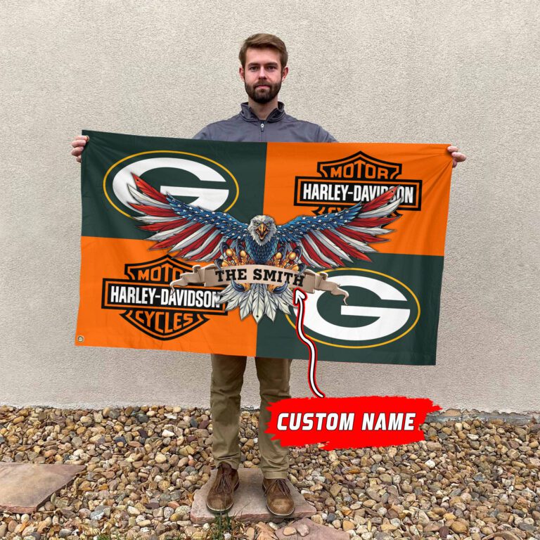 Green-Bay-Packers-NFL-Harley-Davidson-Fly-Flag-Outdoor-Flag-FI463-1