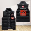 Haas F1 Team Sleeveless Down Jacket Sleeveless Vest