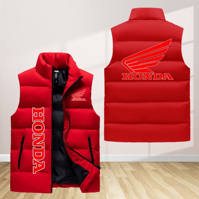 Honda Motorcycle Sleeveless Down Jacket Sleeveless Vest