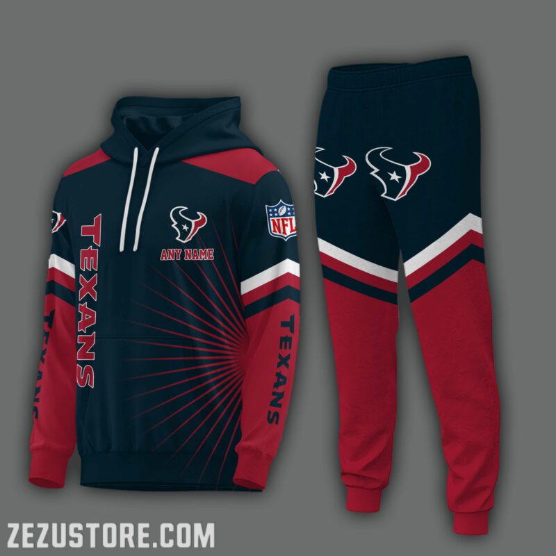 Houston-Texans-NFL-Premium-Sport-3D-Hoodie-Jogger-Personalized-Name-CHJ1550 Houston Texans NFL Premium Sport 3D Hoodie & Jogger Personalized Name CHJ1550