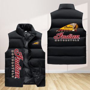 Indian Motorcycle Sleeveless Down Jacket Sleeveless Vest