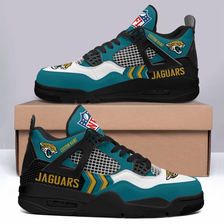 Jacksonville-Jaguars-NFL-Premium-Jordan-4-Sneaker-Personalized-Name-Shoes-JD4738-1