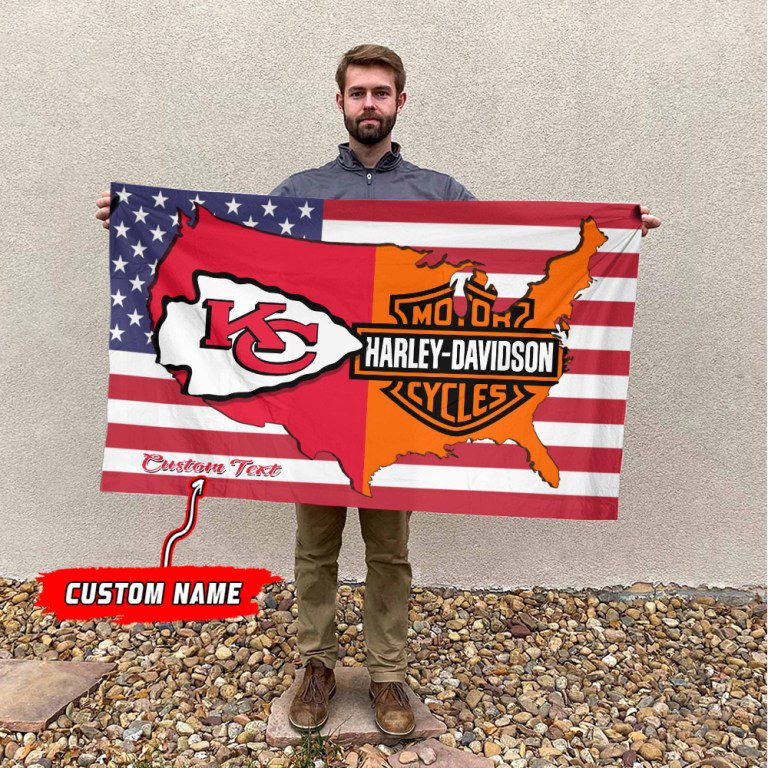 Kansas-City-Chiefs-NFL-Harley-Davidson-Fly-Flag-Outdoor-Flag-FI472-2