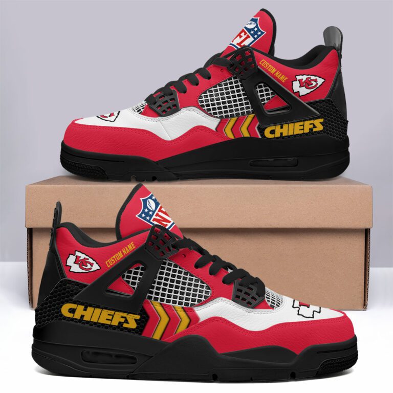 Kansas-City-Chiefs-NFL-Premium-Jordan-4-Sneaker-Personalized-Name-Shoes-JD4740-1