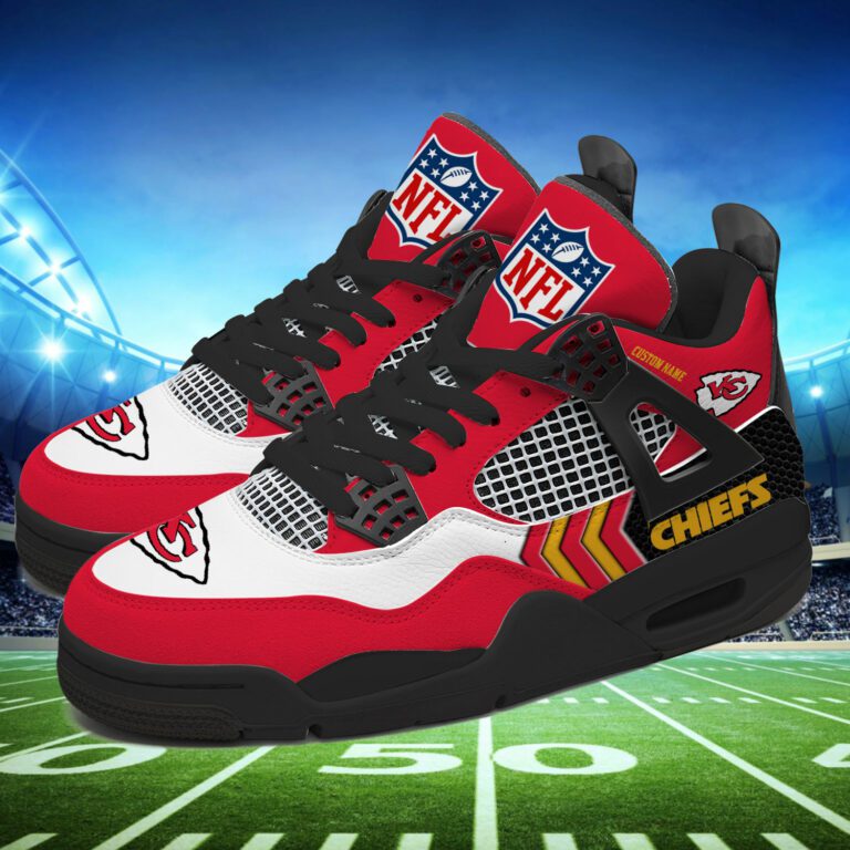 Kansas-City-Chiefs-NFL-Premium-Jordan-4-Sneaker-Personalized-Name-Shoes-JD4740-2