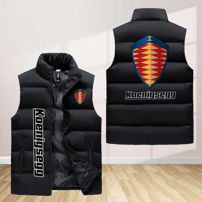 Koenigsegg Sleeveless Down Jacket Sleeveless Vest