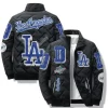 LA Dodgers Padded Jacket Stand Collar Coats