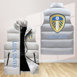 Leeds United F.C Sleeveless Down Jacket Sleeveless Vest