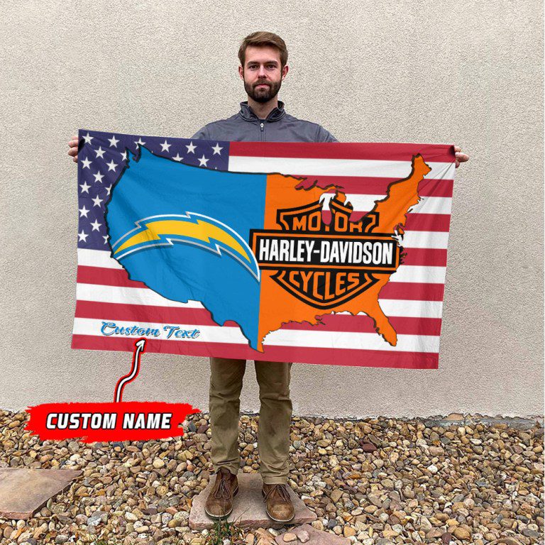 Los-Angeles-Chargers-NFL-Harley-Davidson-Fly-Flag-Outdoor-Flag-FI476-2