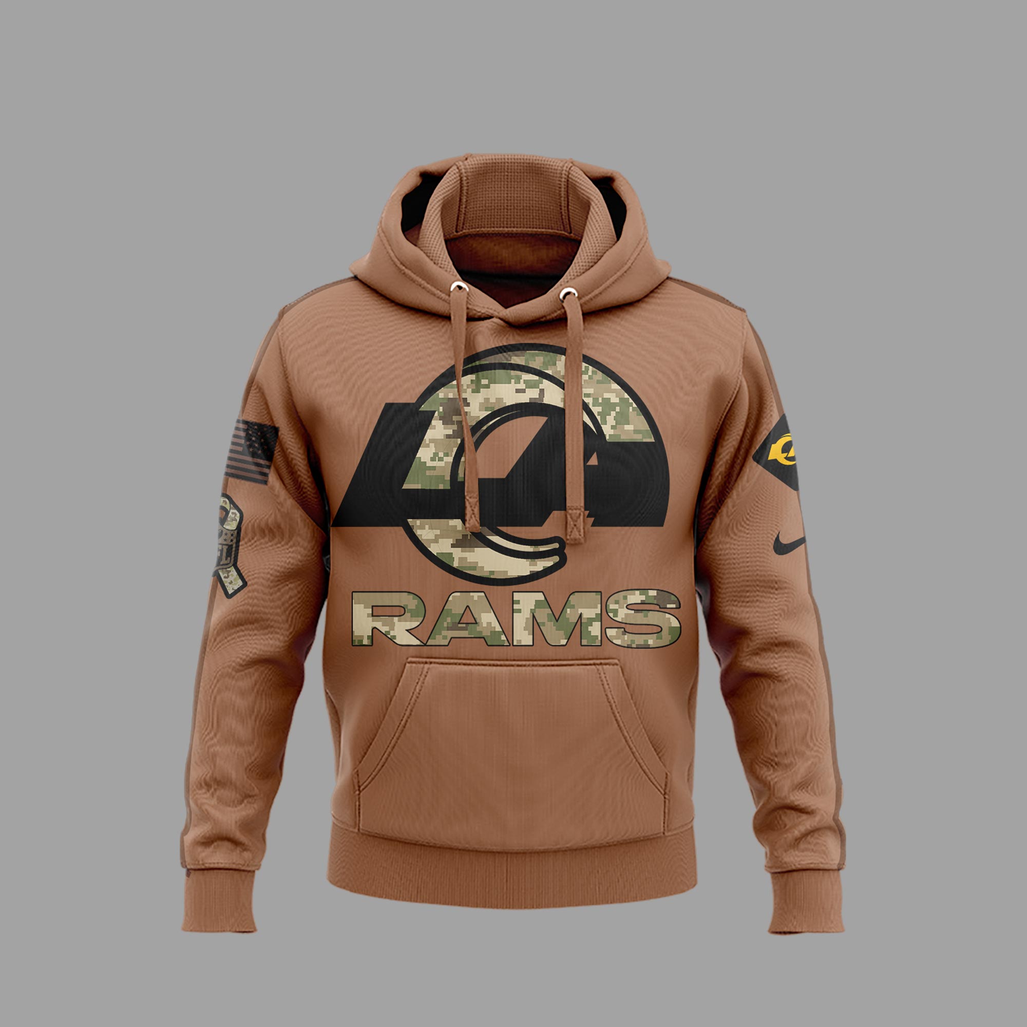 Los-Angeles-Rams-NFL-Salute-To-Service-2023-Veteran-New-Logo-3D-Hoodie-HSL1083-1