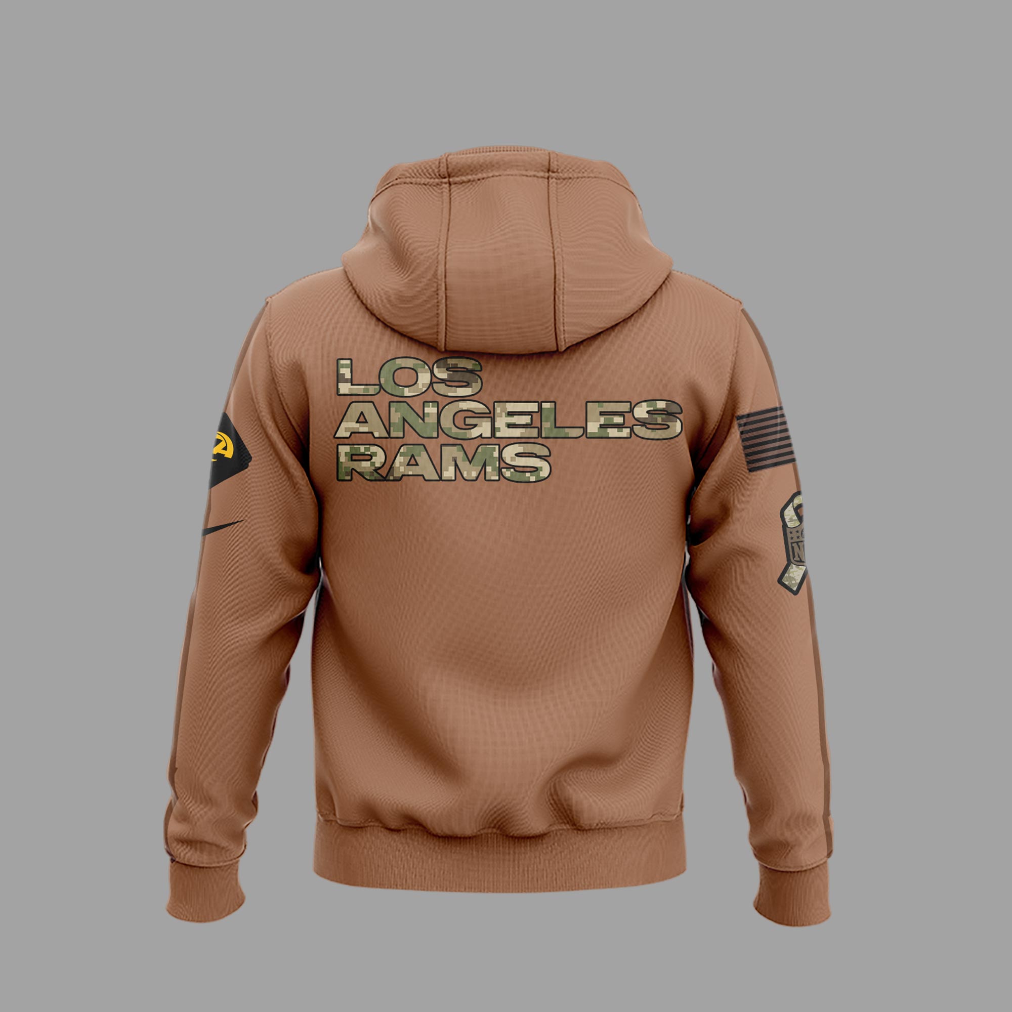 Los-Angeles-Rams-NFL-Salute-To-Service-2023-Veteran-New-Logo-3D-Hoodie-HSL1083-2