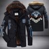 MLB New York Yankees Eagle Parka Jacket Fleece Coat Winter PJF1045
