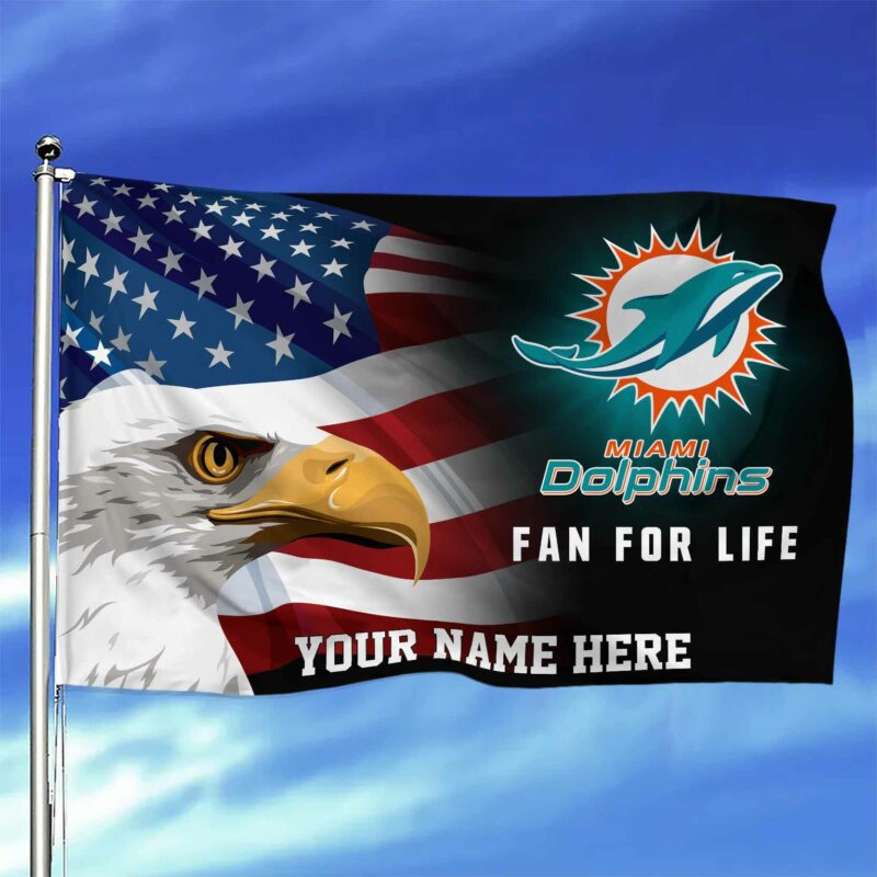 Miami-Dolphins-NFL-Fly-Flag-Outdoor-Flag-FI523 Miami Dolphins NFL Fly Flag Outdoor Flag FI523