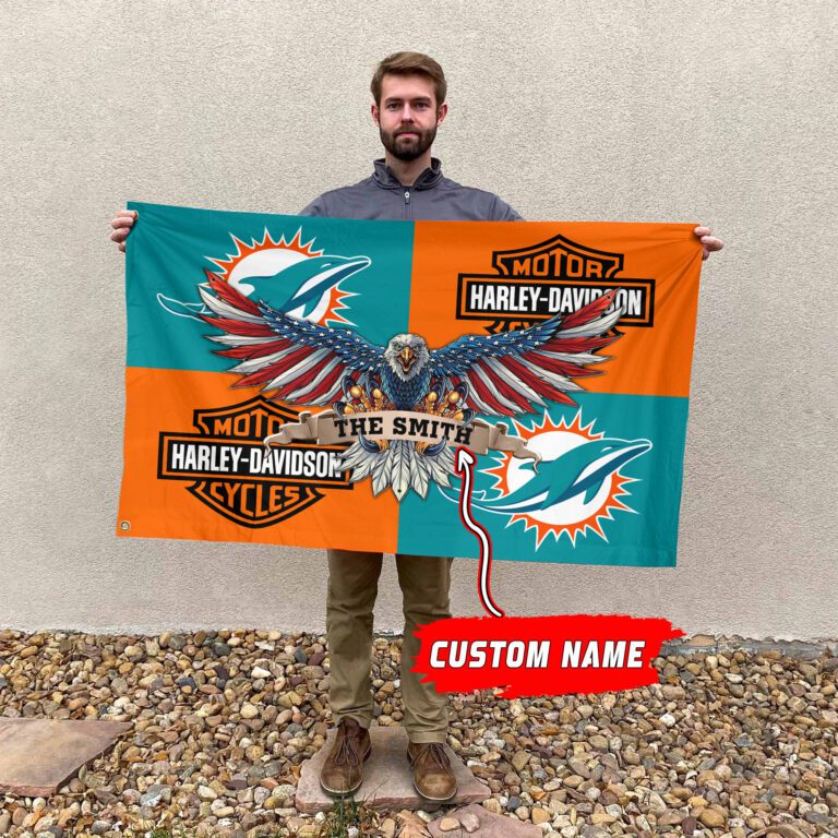 Miami-Dolphins-NFL-Harley-Davidson-Fly-Flag-Outdoor-Flag-FI479-1