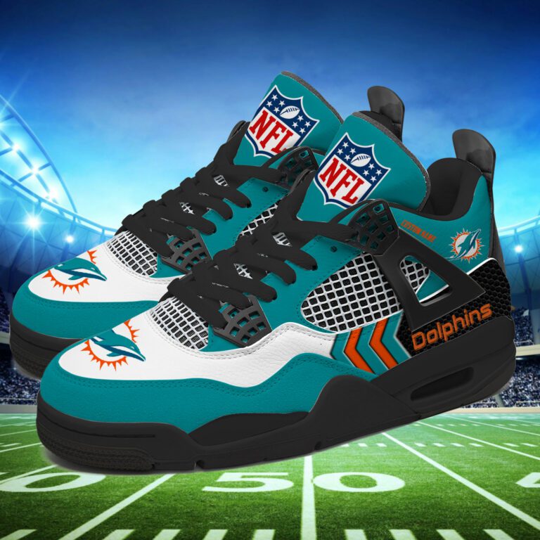Miami-Dolphins-NFL-Premium-Jordan-4-Sneaker-Personalized-Name-Shoes-JD4748-2