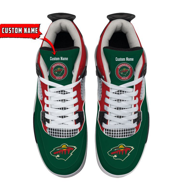 Minnesota-Wild-NHL-Premium-Jordan-4-Sneaker-Personalized-Name-Shoes-JD4658-1