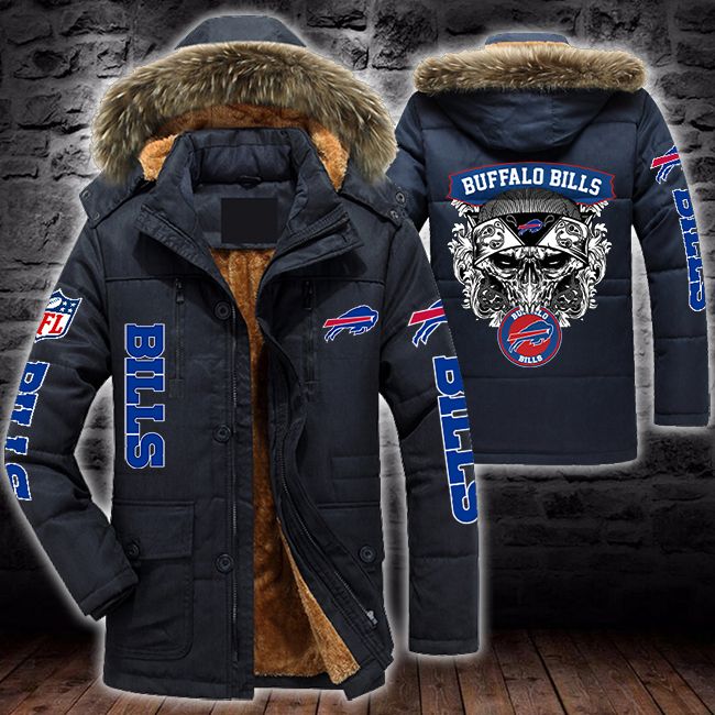 NFL-Buffalo-Bills-Skull-Parka-Jacket-Fleece-Coat-Winter-PJF1083-1