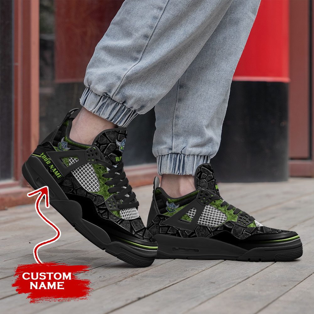 NRL-Canberra-Raiders-Premium-Jordan-4-Sneaker-Personalized-Name-Shoes-JD4676 NRL Canberra Raiders Premium Jordan 4 Sneaker Personalized Name Shoes JD4676