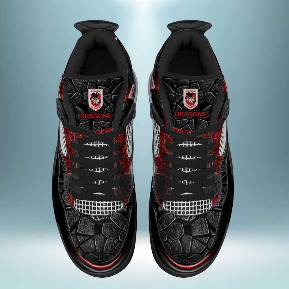 NRL-St-George-Illawarra-Dragons-Premium-Jordan-4-Sneaker-Personalized-Name-Shoes-JD4688-2