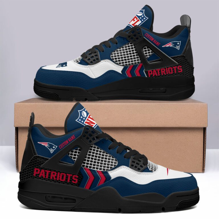 New-England-Patriots-NFL-Premium-Jordan-4-Sneaker-Personalized-Name-Shoes-JD4752-1