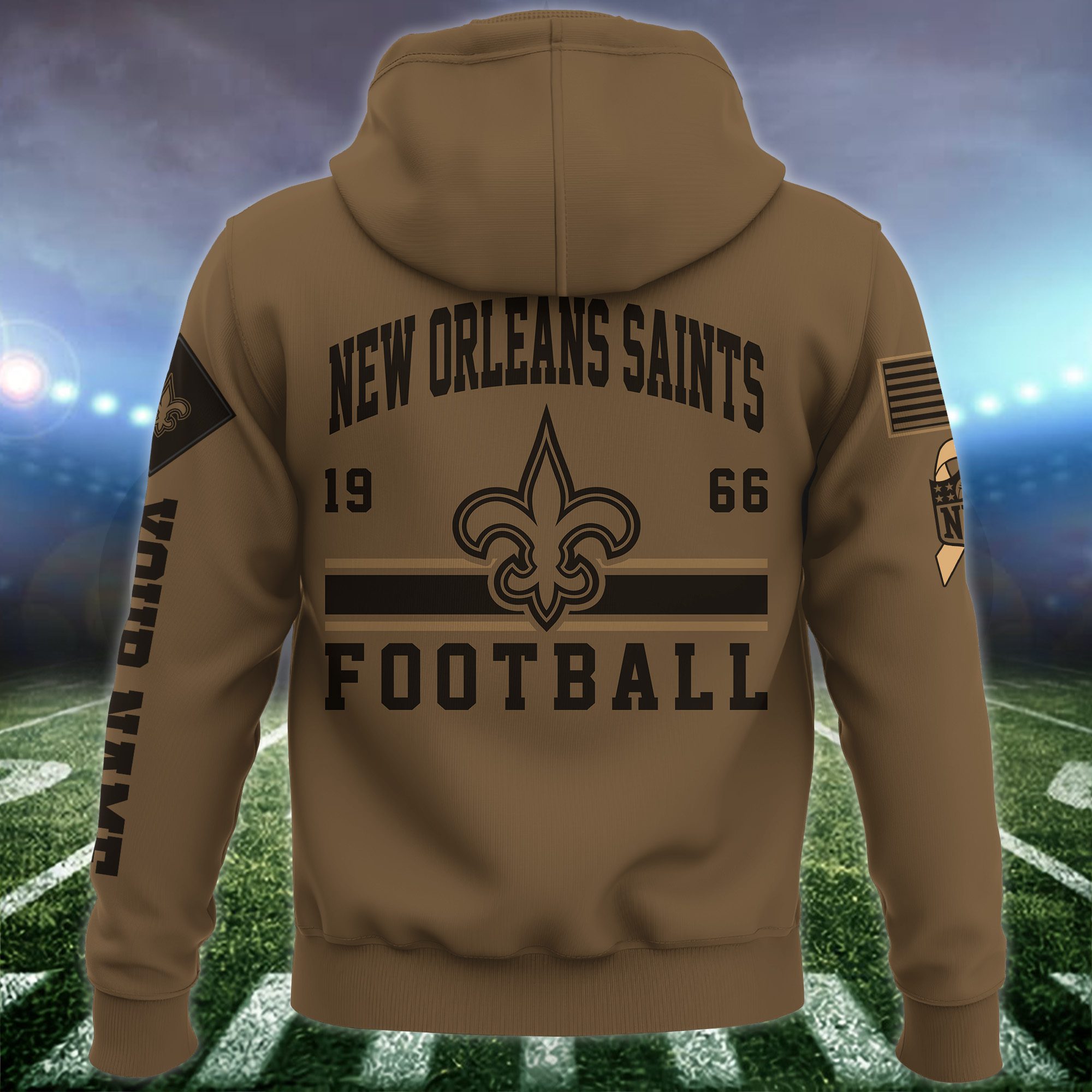 New-Orleans-Saints-NFL-Brown-Salute-To-Service-2023-Veteran-3D-Hoodie-Custom-Your-Name-HSL1151-2